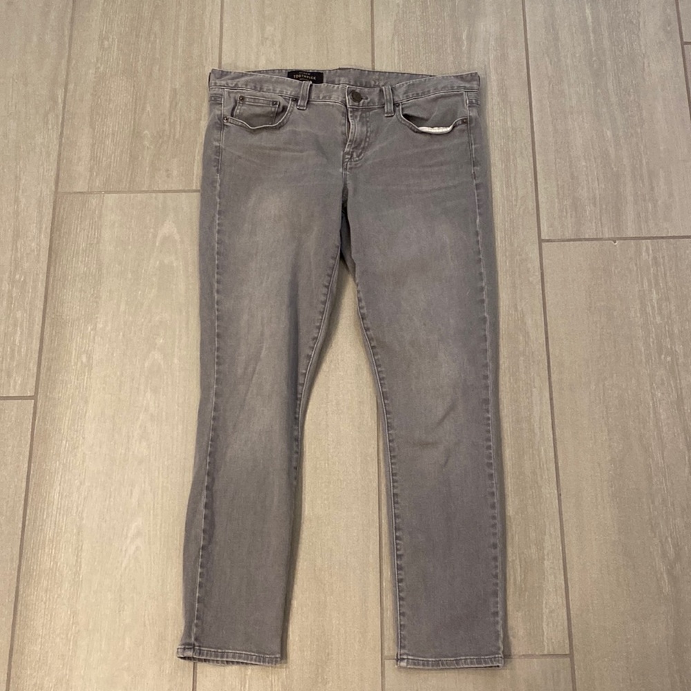 J.Crew Toothpick Ankle Jeans Denim